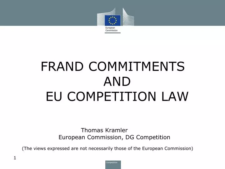frand commitments and eu competition law