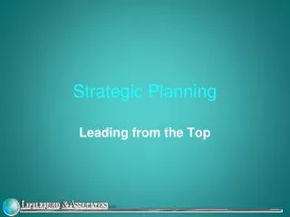 Strategic Planning