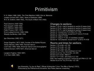 Primitivism