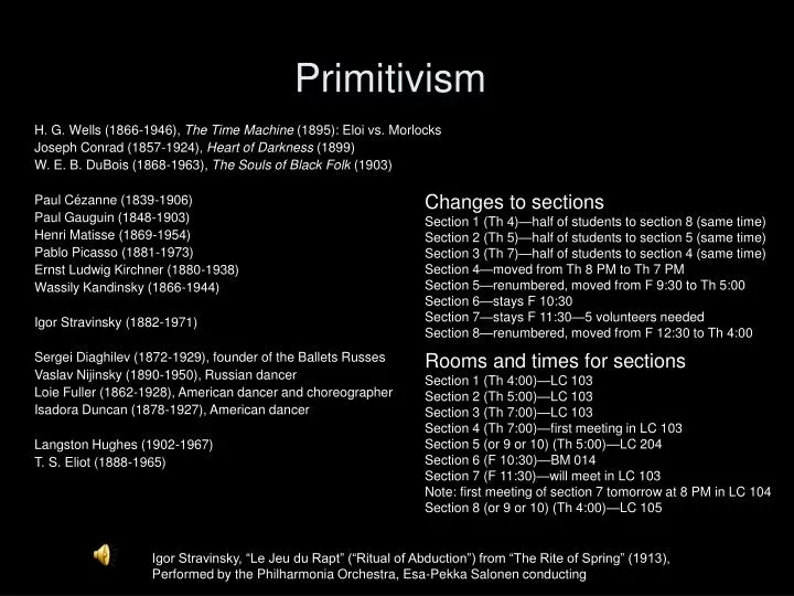 primitivism