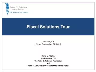 Fiscal Solutions Tour
