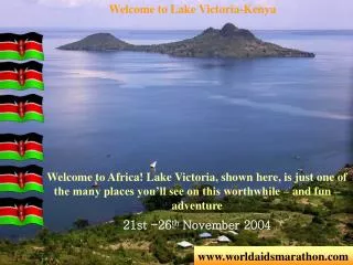 Welcome to Lake Victoria-Kenya