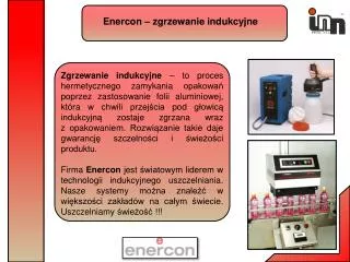 Enercon – zgrzewanie indukcyjne