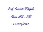Prof. Fernando D’Angelo - slide 1