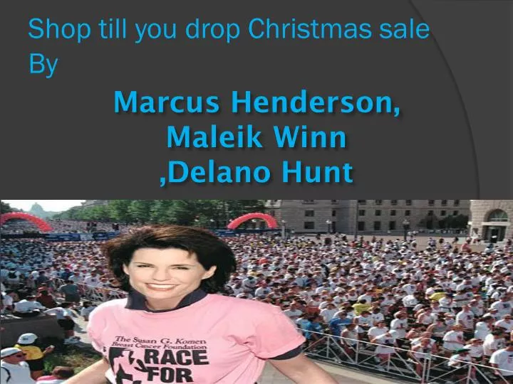 shop till you drop christmas sale by