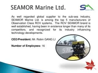 SEAMOR Marine Ltd.