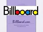 Billboard - slide 1