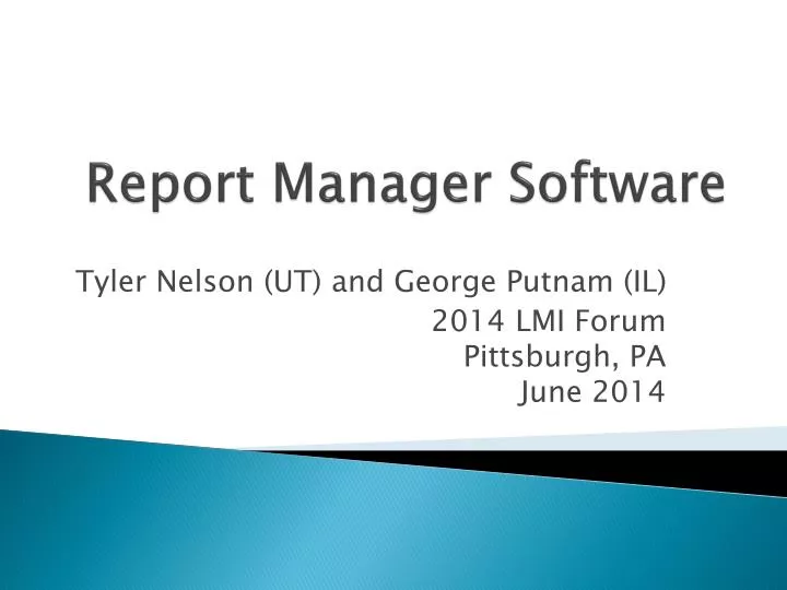 report manager software