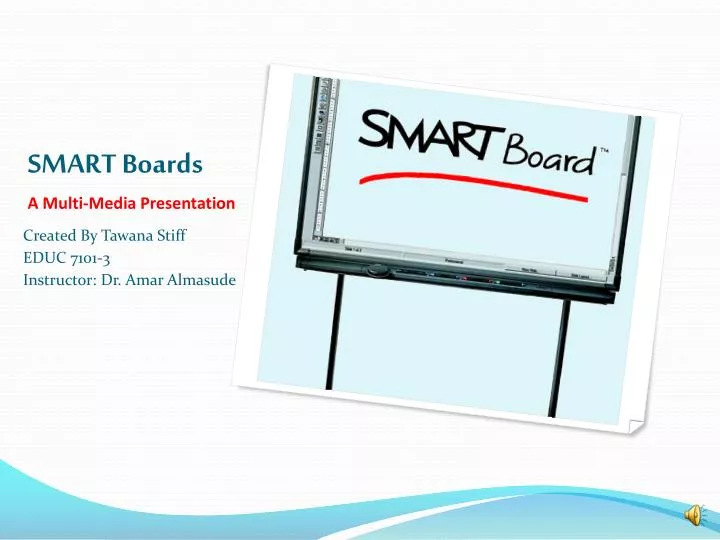 smart boards a multi media presentation