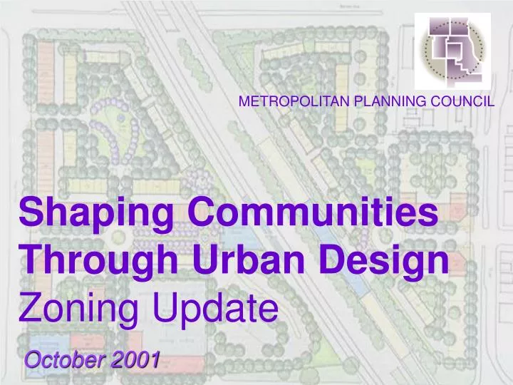 shaping communities through urban design zoning update