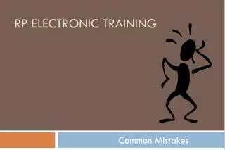 RP electronic Training
