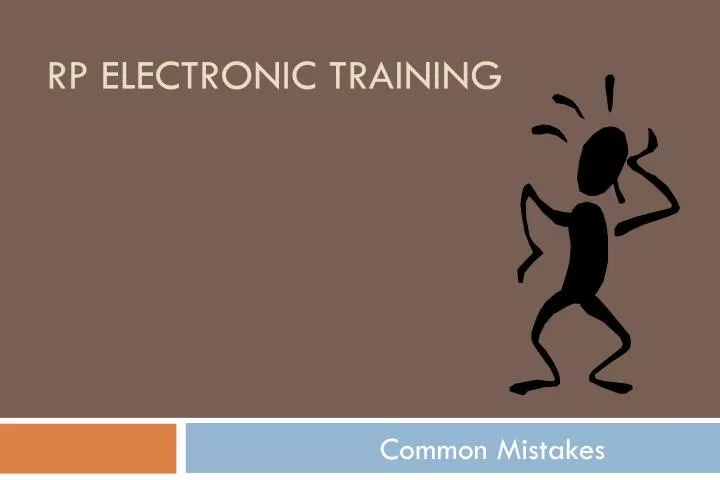 rp electronic training