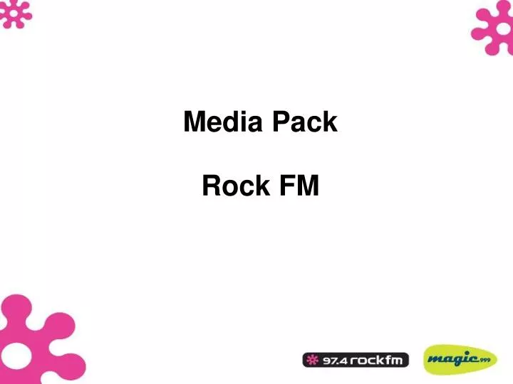media pack rock fm