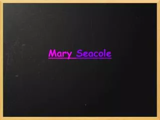 Mary Seacole
