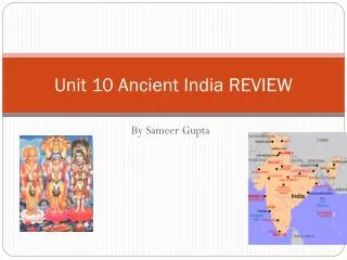 Unit 10 Ancient India REVIEW