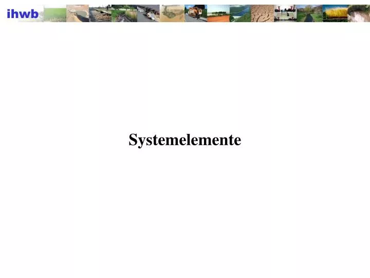 systemelemente