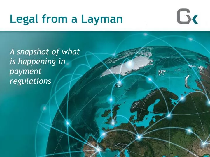 legal from a layman