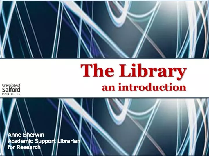 the library an introduction