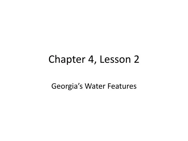 chapter 4 lesson 2
