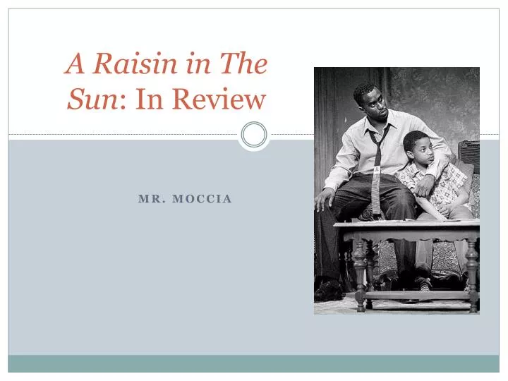 a raisin in the sun in review