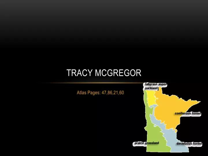 tracy mcgregor