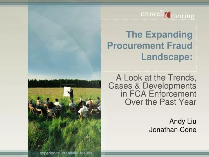 the expanding procurement fraud landscape