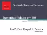 Sustentabilidade em RH - slide 1
