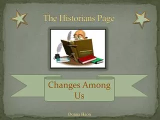 The Historians Page