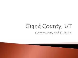 Grand County, UT