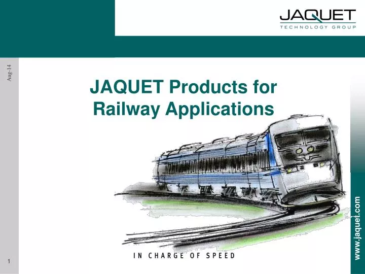 jaquet products for railway applications