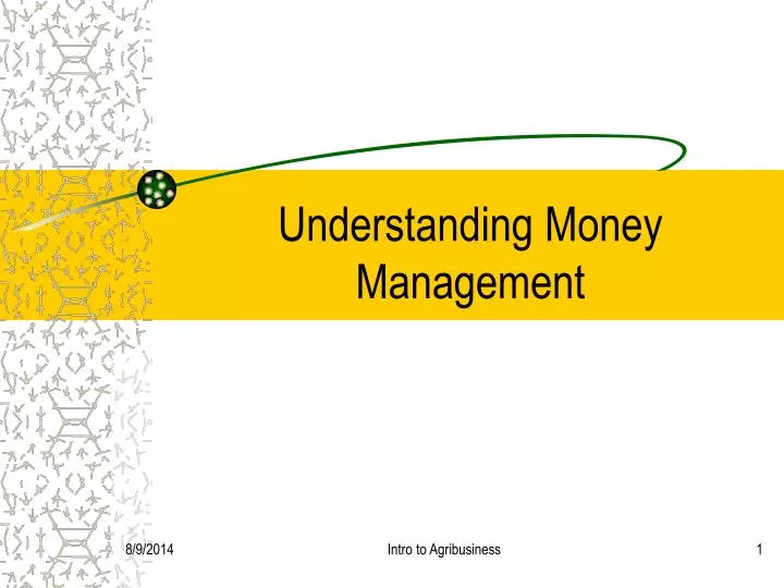understanding money management