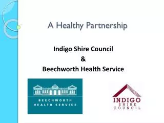 A Healthy Partnership