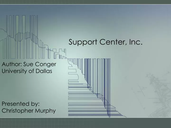 support center inc