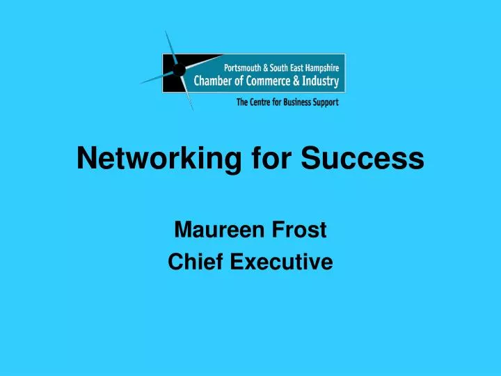 networking for success