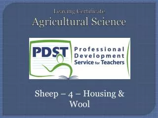 Leaving Certificate Agricultural Science