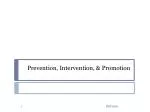 Comprehensive Prevention & Intervention Program Evaluation - slide 1