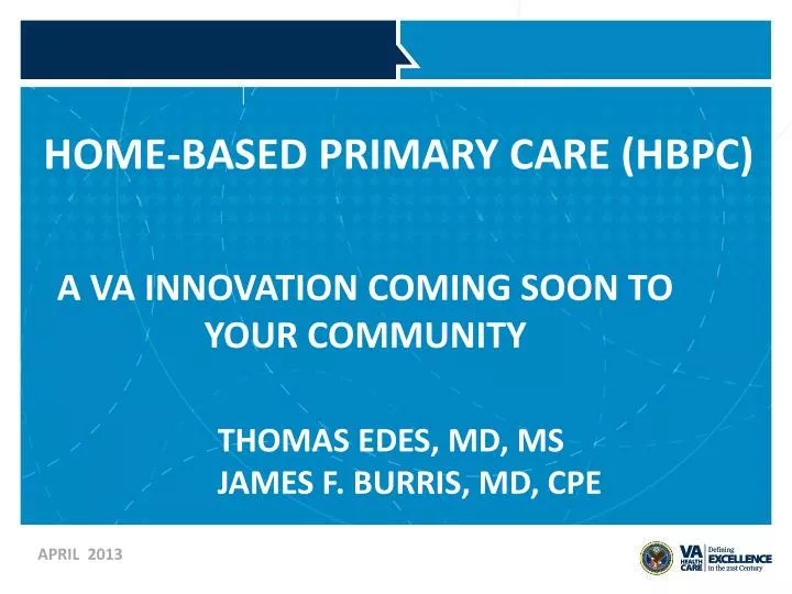 home based primary care hbpc