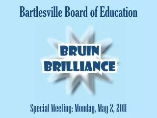 Bartlesville Board of Education