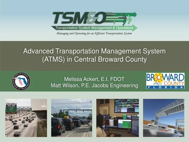 advanced transportation management system atms in central broward county