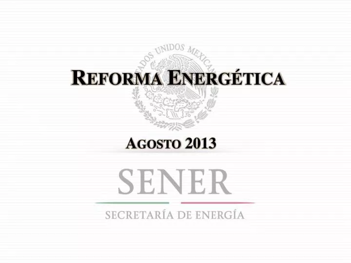 reforma energ tica