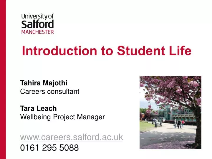 introduction to student life