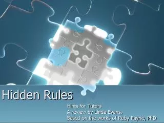 hidden rules