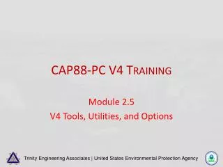 CAP88-PC V4 Training