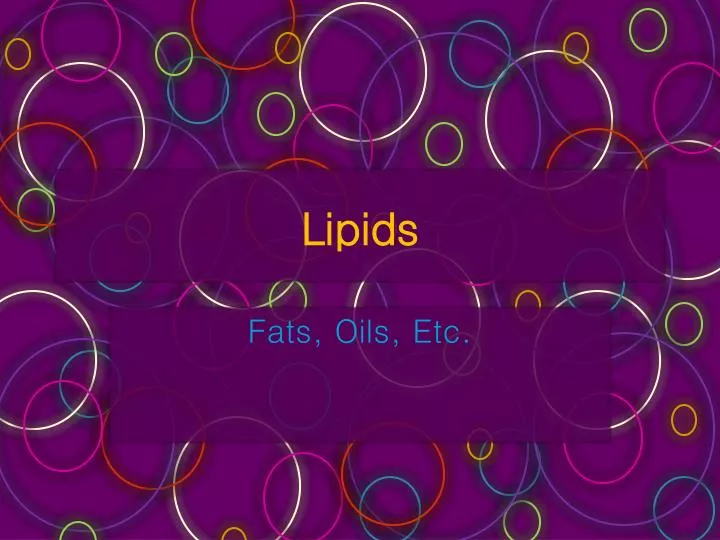 lipids