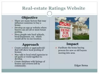 Real-estate Ratings Website