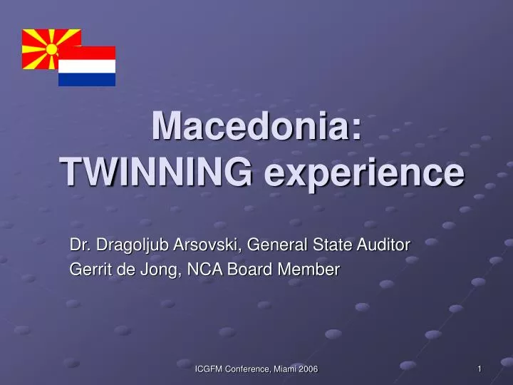 macedonia twinning experience