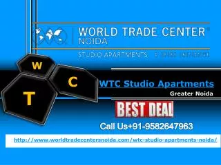 WTC Studio Apartments- WTC Studio Apartments Noida