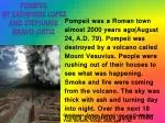 The Tragic Eruption of Mount Vesuvius: The Story of Pompeii - slide 1