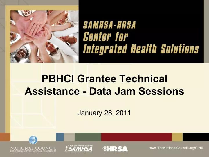 pbhci grantee technical assistance data jam sessions