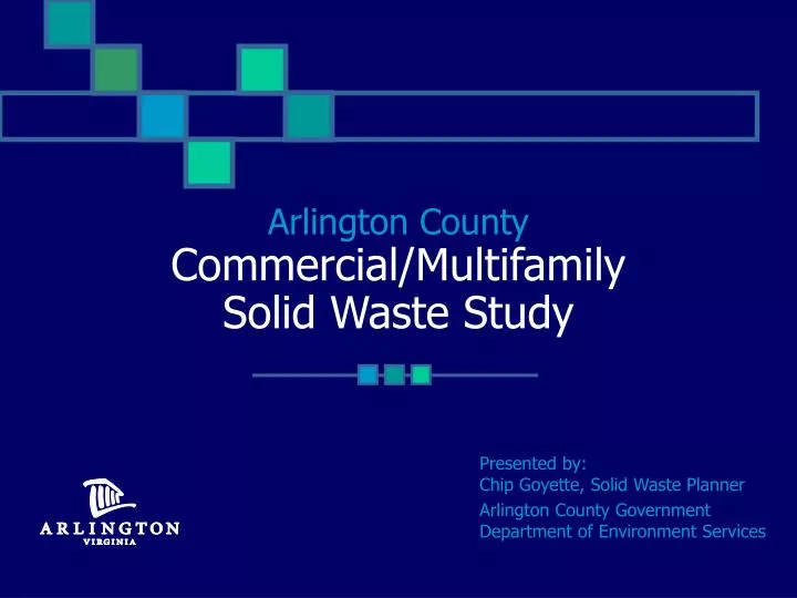 arlington county commercial multifamily solid waste study